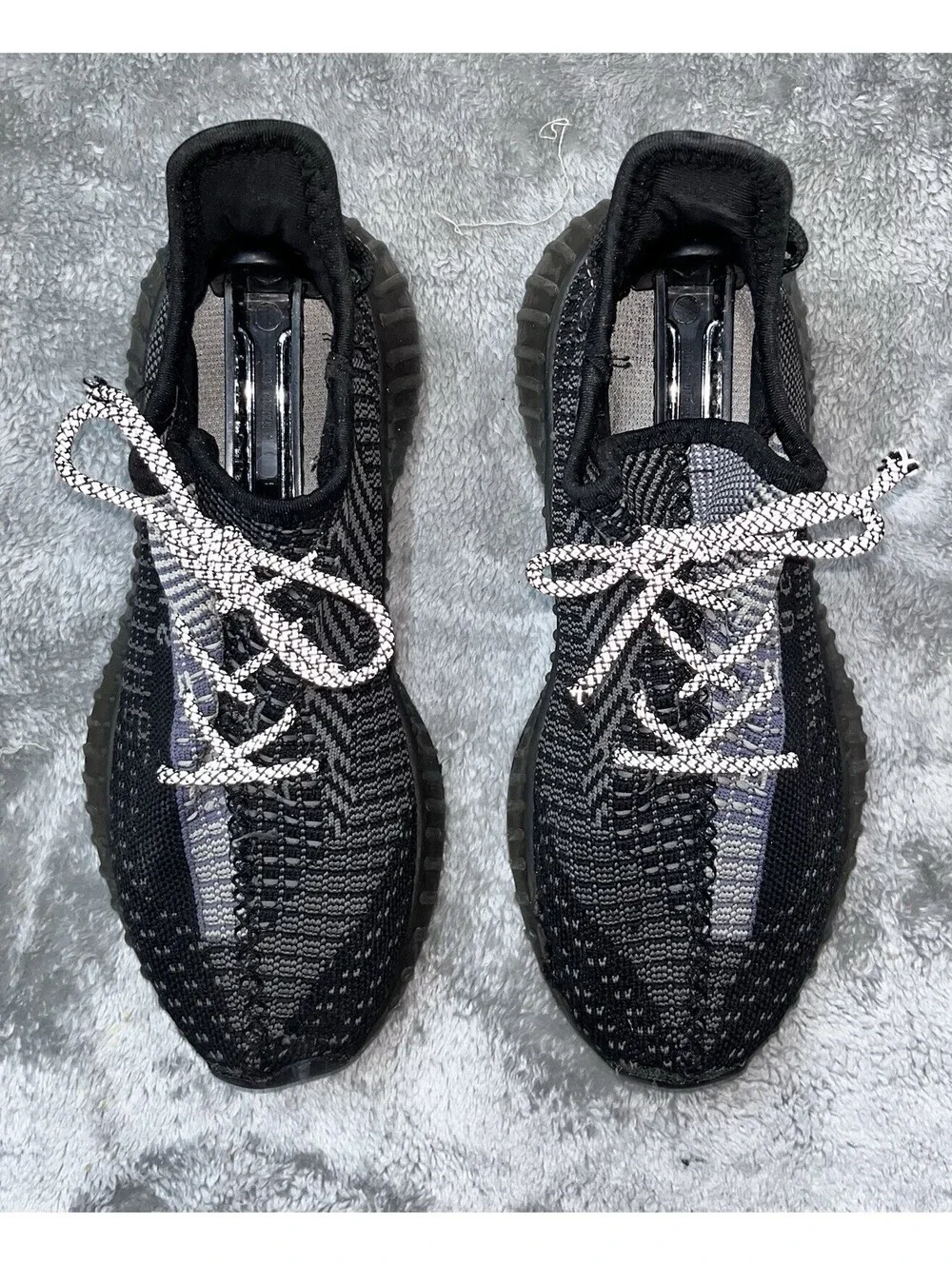 adidas Yeezy Boost 350 V2 Low Top Sneaker Gray/Black SPLY-350 Comfort Sz 8